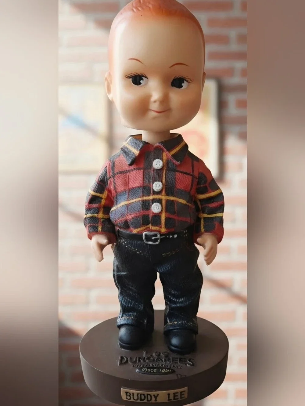 Vintage 60s Lee Dungarees Buddy bobblehead